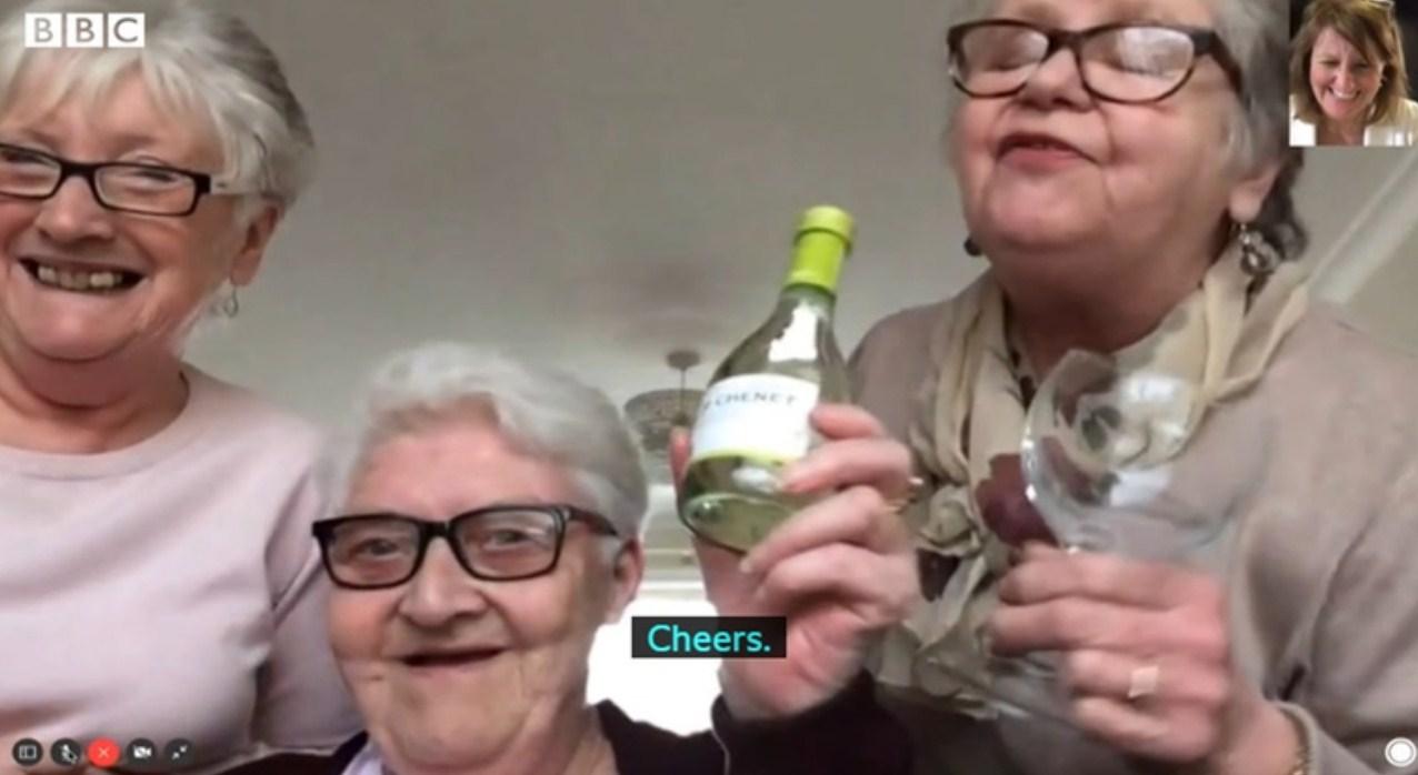 Tri bakice odlučile zajedno provesti samoizolaciju: Snabdjele smo se vinom