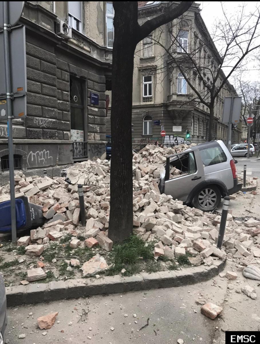 Zemljotres u Zagrebu - Avaz