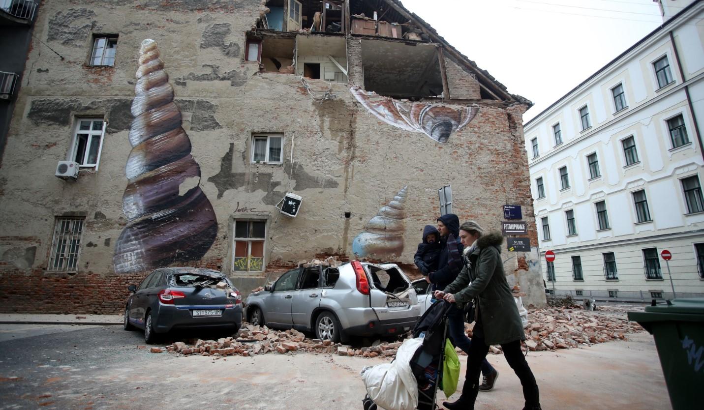Potres u Zagrebu: Pričinjena velika materijalna šteta - Avaz