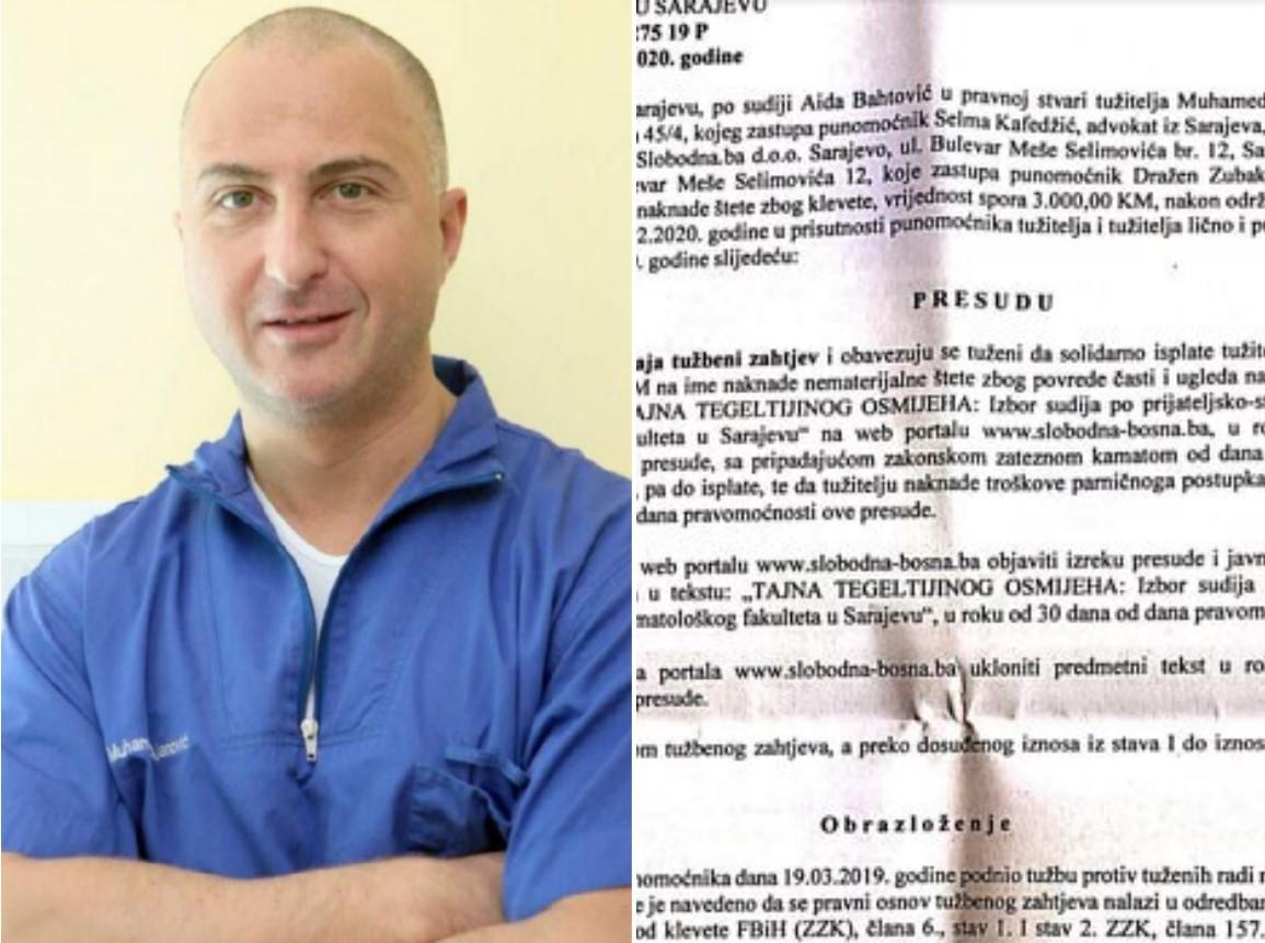 Ajanović dobio presudu protiv "Slobodne Bosne"