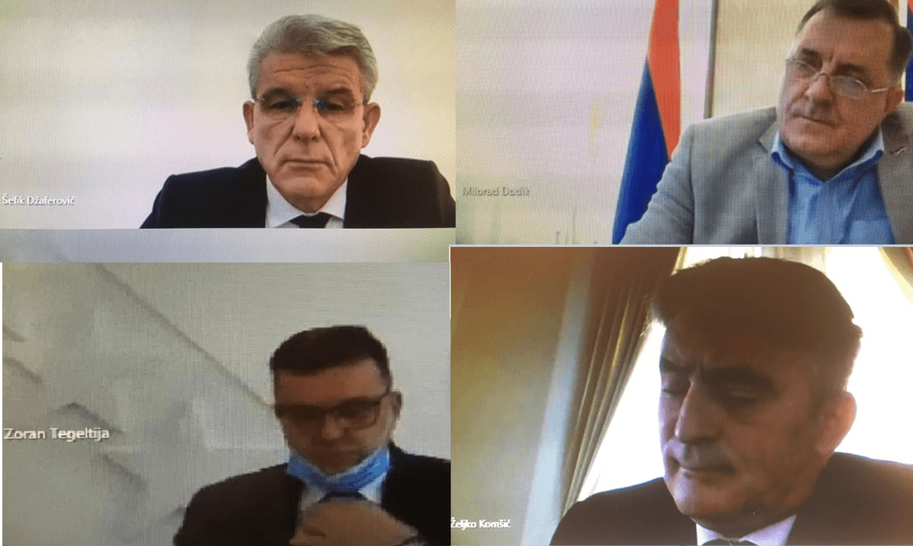 Članovi Predsjedništva obavili konsultacije sa predsjedavajućim Vijeća ministara BiH Zoranom Tegeltijom - Avaz