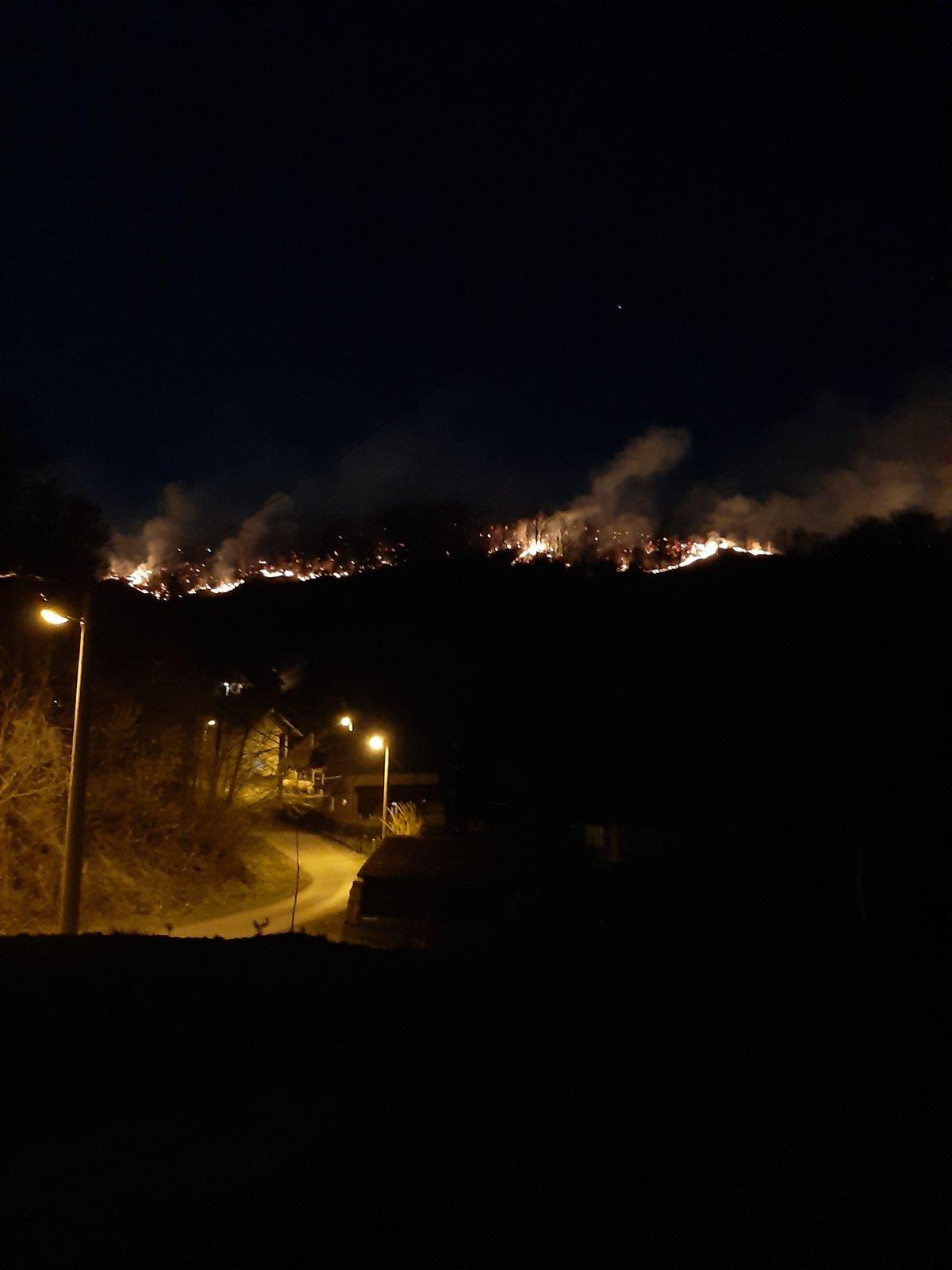 Požar na Ilinčici - Avaz