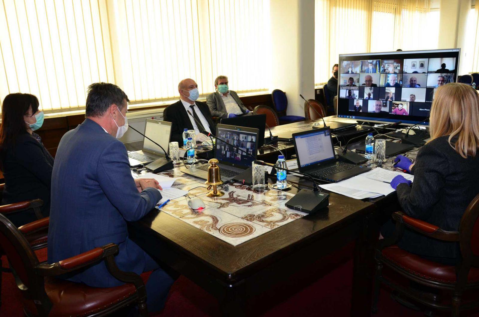 Dio ministara sjednici će prisustvovati putem videolinka - Avaz