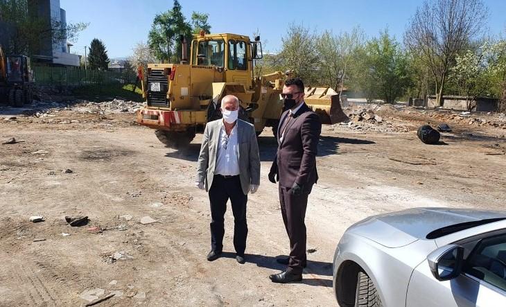 Ministar saobraćaja Kantona Sarajevo Adi Kalem obišao gradilište - Avaz