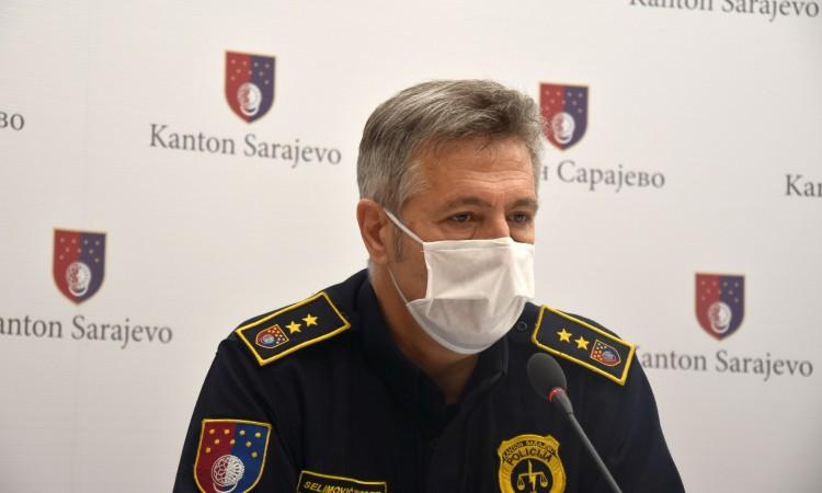 Selimović: policija će i dalje vršiti kontrolu nošenja maske i rukavica - Avaz