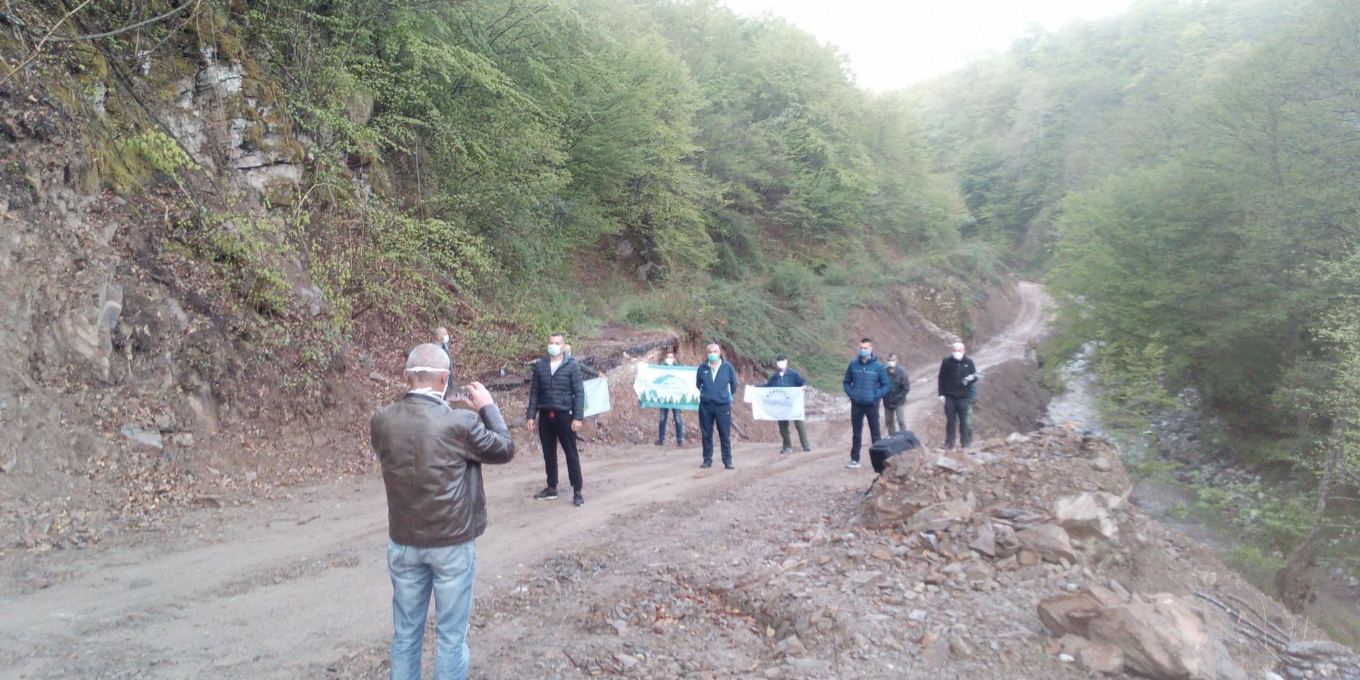 Mještani blokirali nelegalno gradilište malih hidroelektrana na rijeci Bjelavi