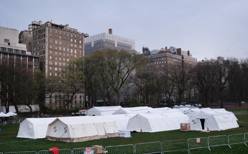 Šatori s respiratorima podignuti krajem marta - Avaz