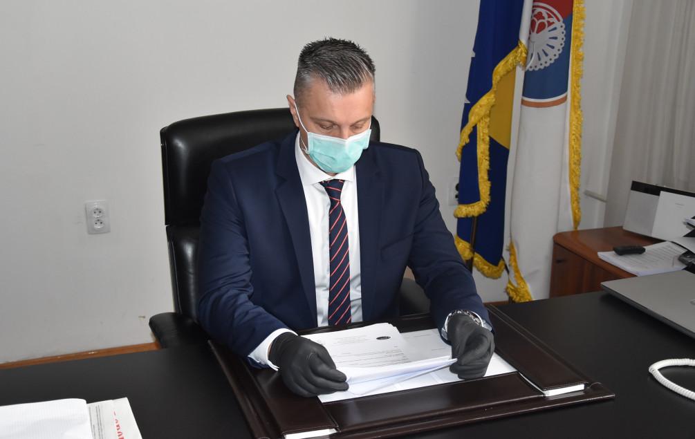 Skupština KS primila k znanju informaciju o nabavci zaštitnih maski od firme "Panta Rei"