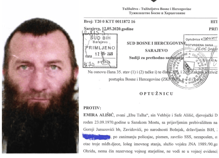 Teroristička biografija Bosanca ratničkog nadimka Ebu Talha