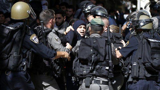 Sukobi Palestinaca i izraelske policije - Avaz