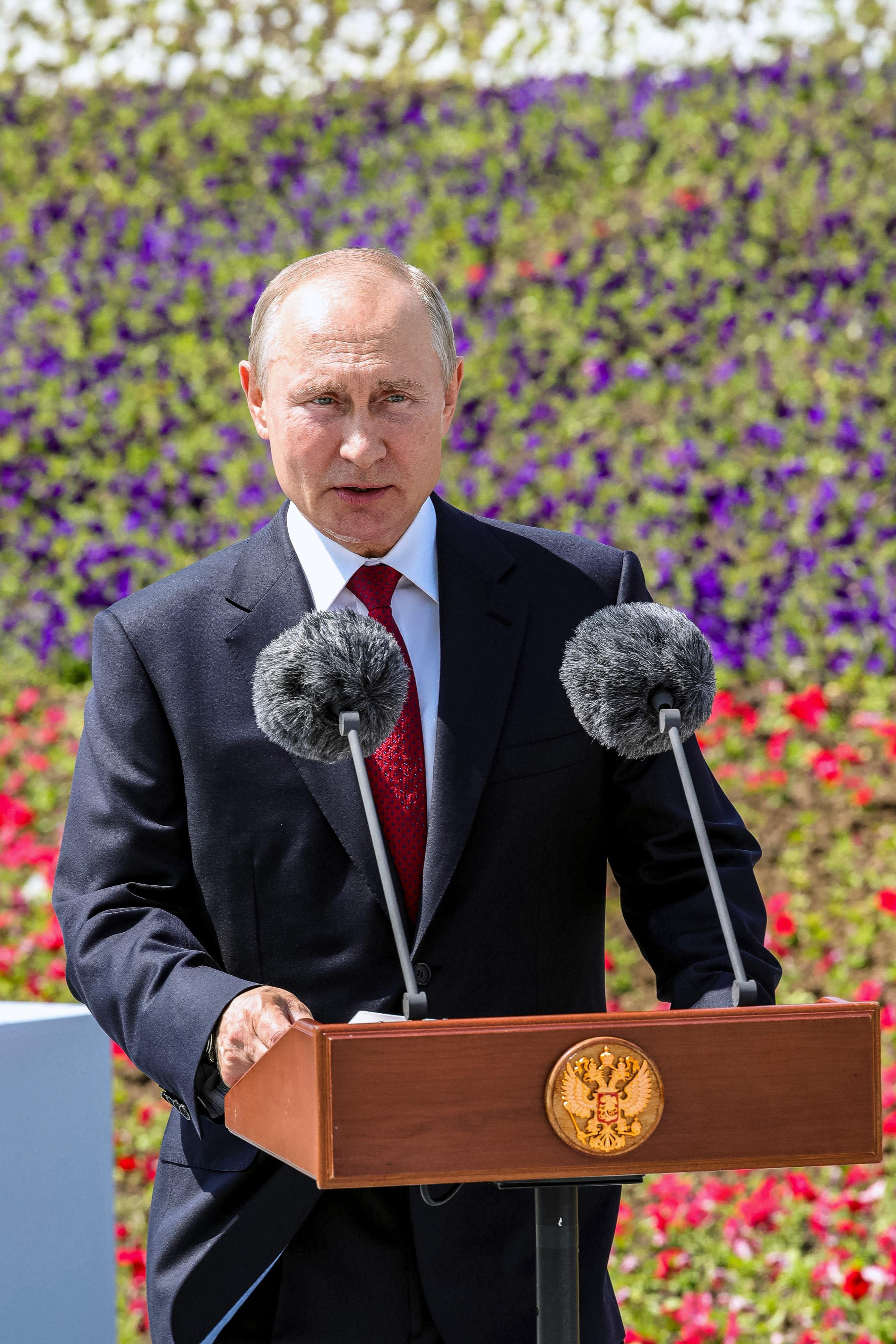 Putin prilikom obraćanja - Avaz