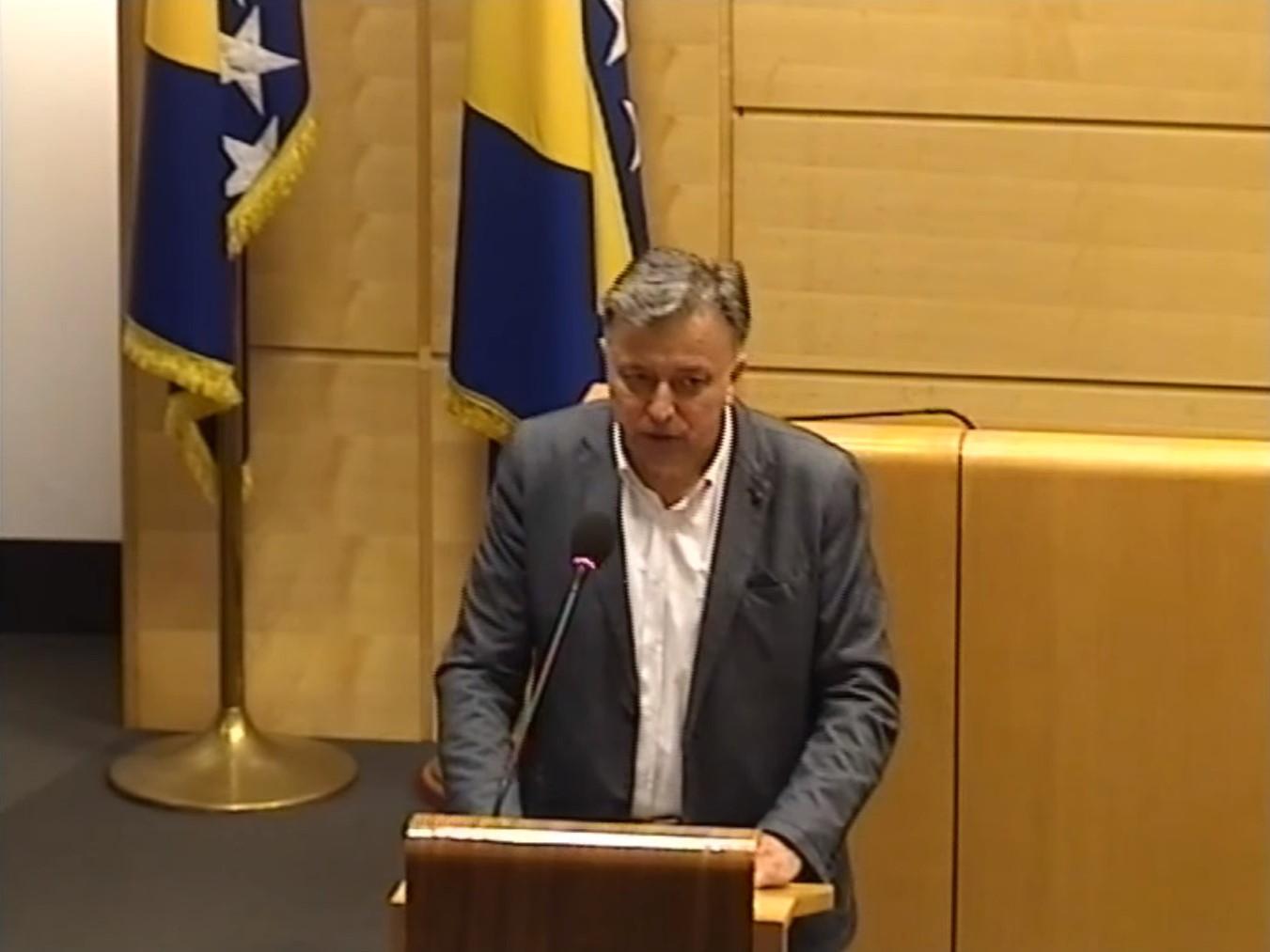 Ministra razvoja FBiH Amir Zukić obratio se delegatima - Avaz