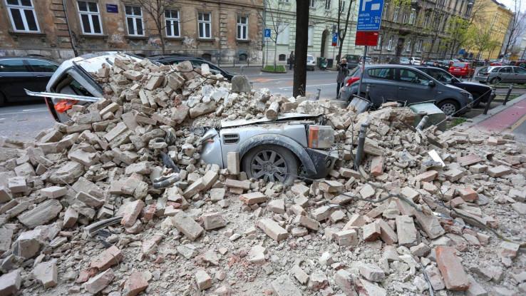 Jak zemljotres pogodio Zagrebn krajem marta - Avaz