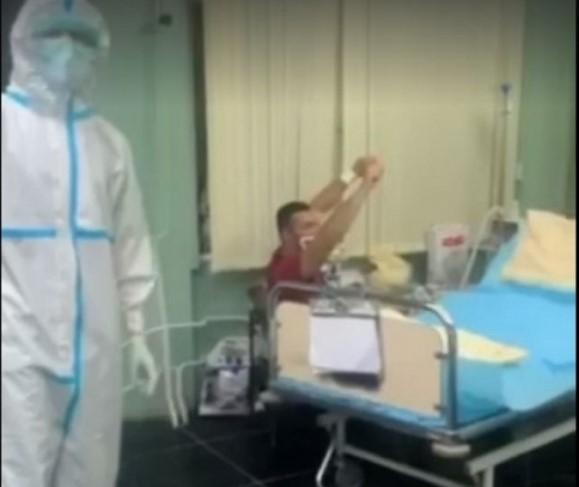 "Hajmo, baba" snimak iz crnogorske Covid bolnice postao hit