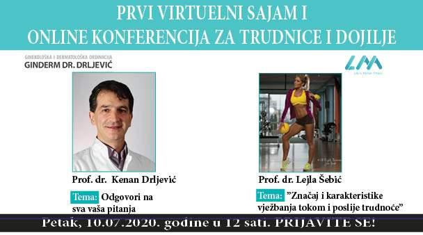Na Online konferenciji za trudnice i dojilje gost je prof. dr. Kenan Drljević