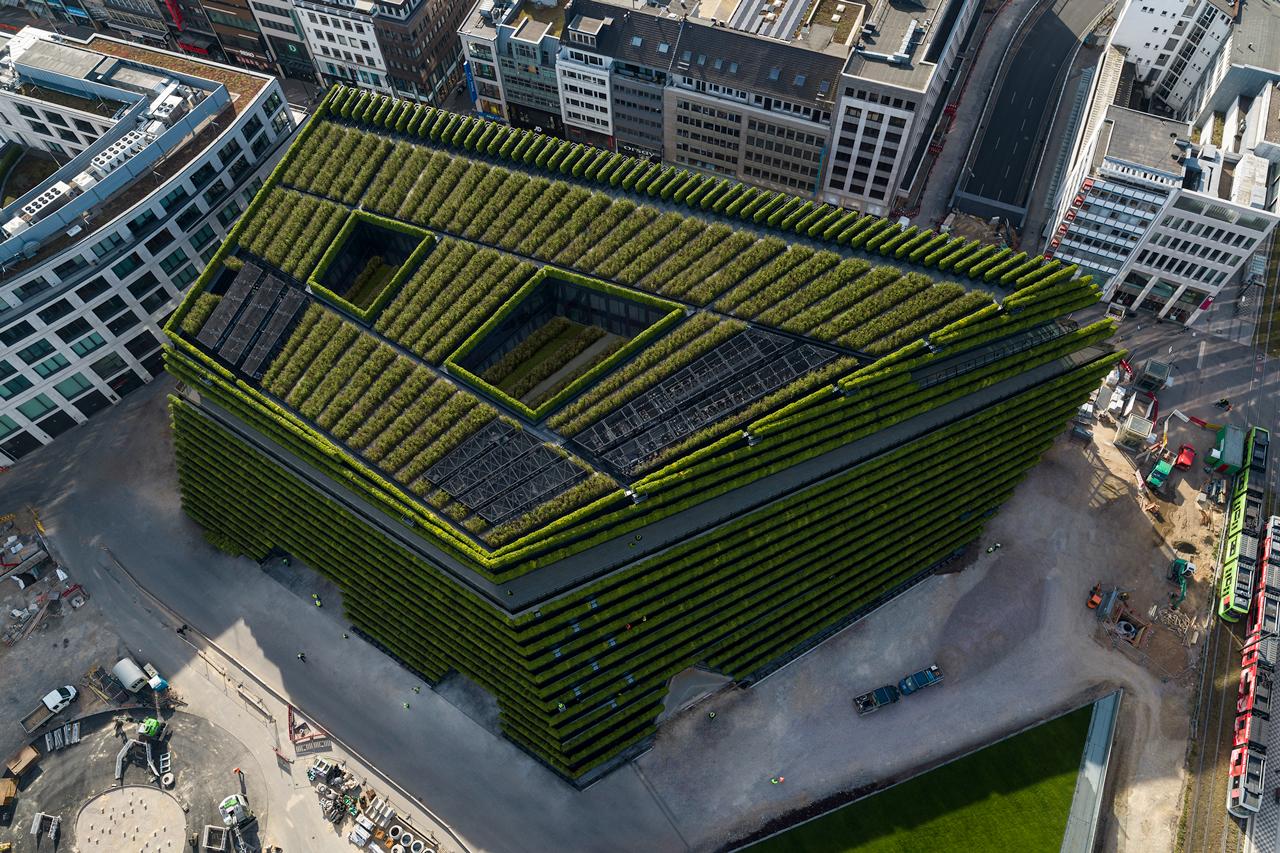 Pogledajte galeriju: Ovako izgleda najveća zelena fasada u Evropi
