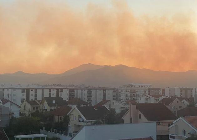 Požar kod Podgorice - Avaz