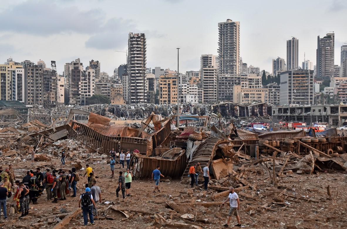 Bejrut nakon eksplozije - Avaz