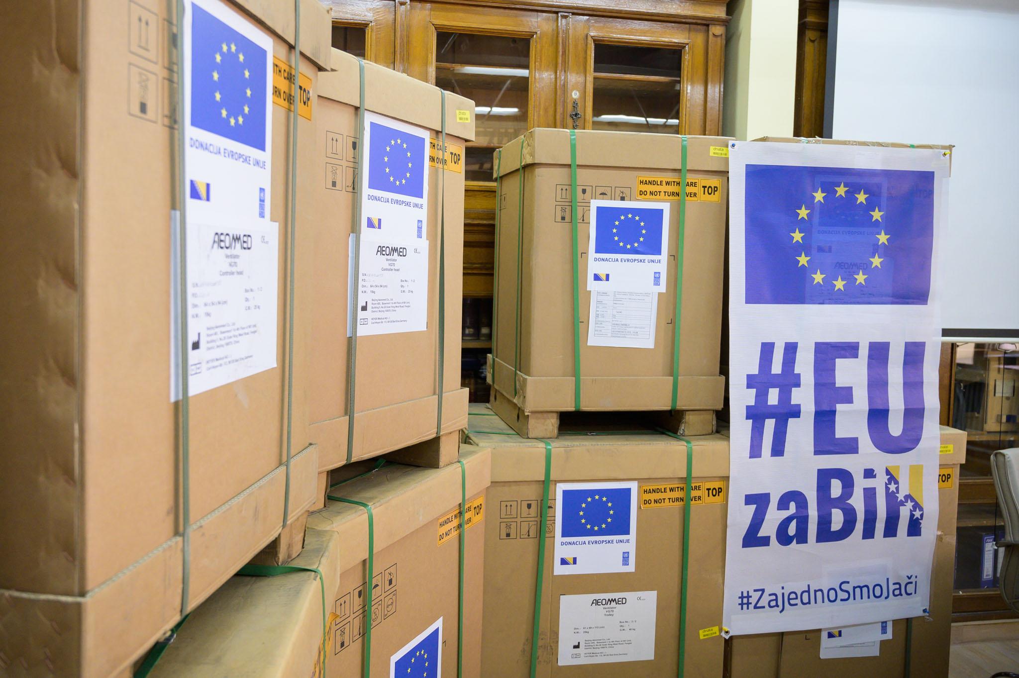 Evropska unija je bolnicama širom BiH donirala opremu vrijednu sedam miliona eura