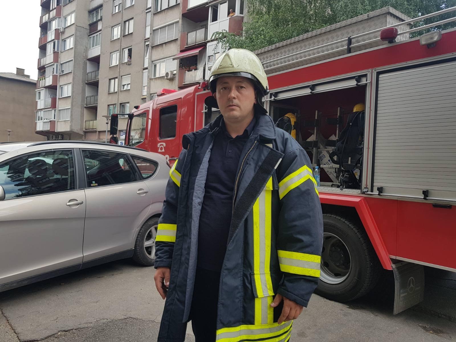 Vatrogasac Edin Hilić: Nisam se pretjerano razmišljao, odmah sam krenuo u njegovo spašavanje - Avaz