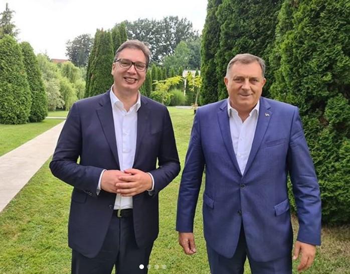 Vučić i Dodik - Avaz