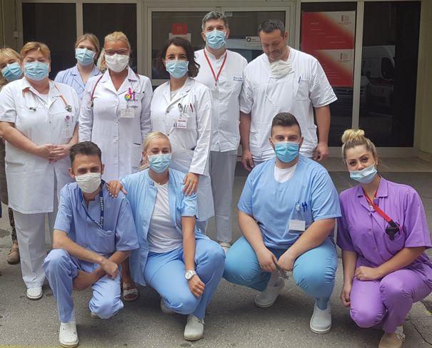 Dio ljekarskog tima Opće bolnice - Avaz