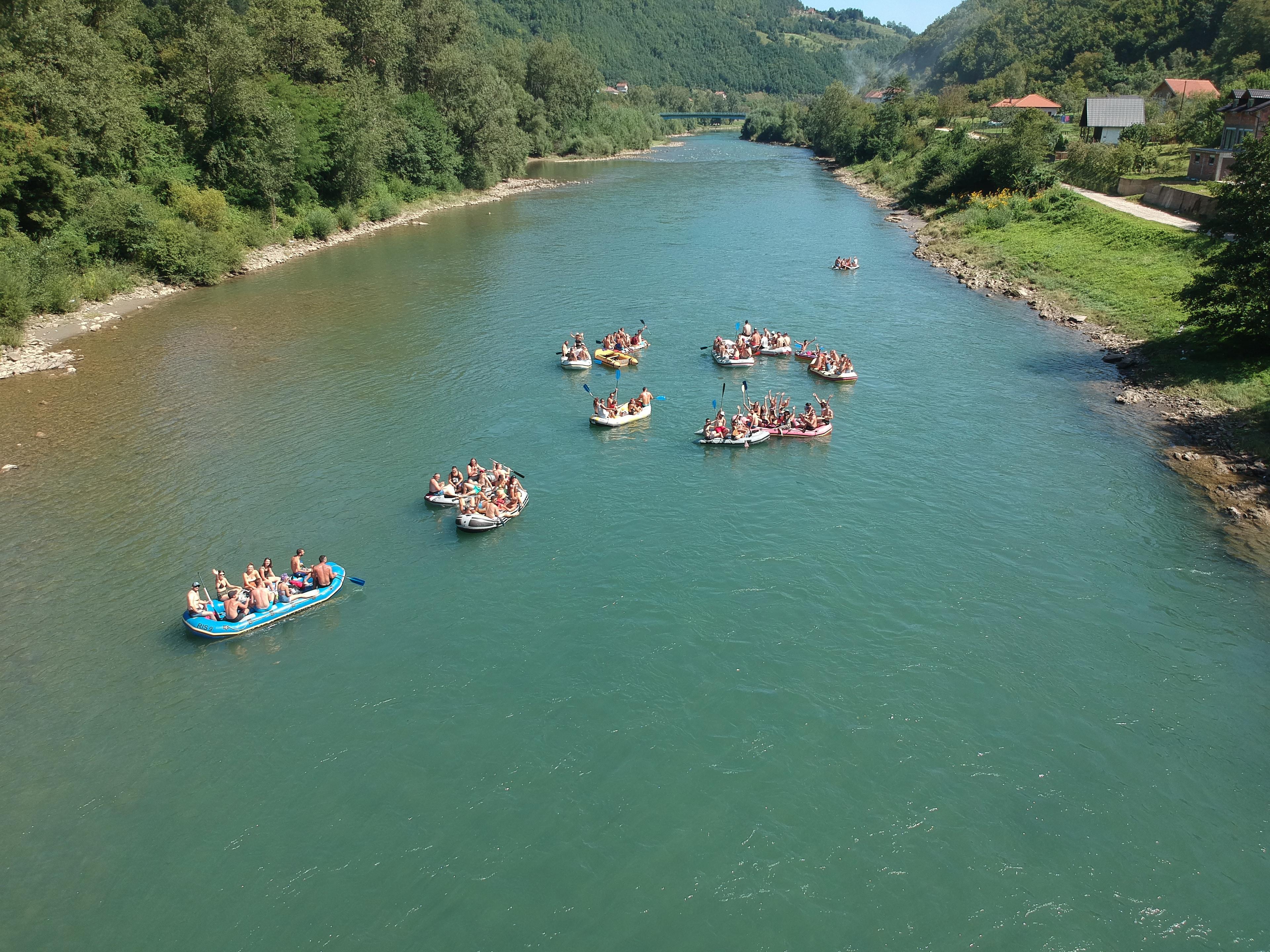Oko 100 učesnika u čamcima od Ustikoline doplovili do Goražda - Avaz