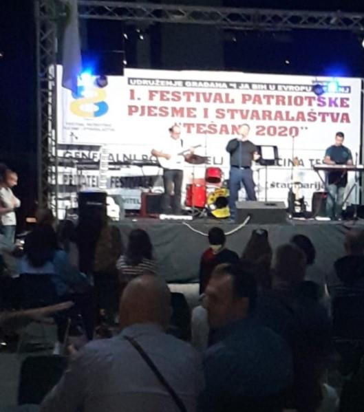 Na dan dženaze poginulim građanima Tešnja održan muzički festival patriotske pjesme?!