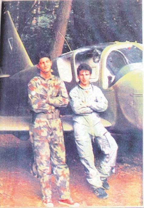 Beganović (desno): Poginuo prije 26 godina kada je oboren ukrajinski avion u rejonu iznad Plitvičkih jezera - Avaz
