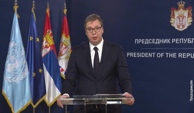 Vučić se obratio video-linkom - Avaz