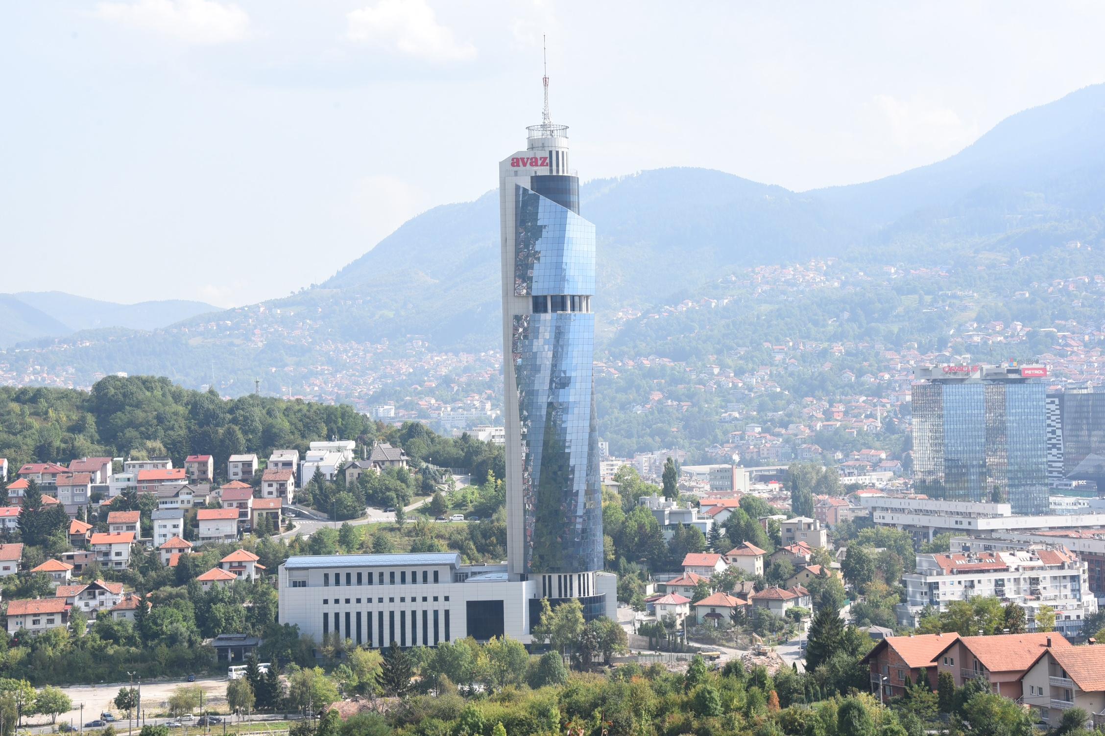 Iznad Sarajeva se uzdiže “Avaz Twist Tower” - Avaz
