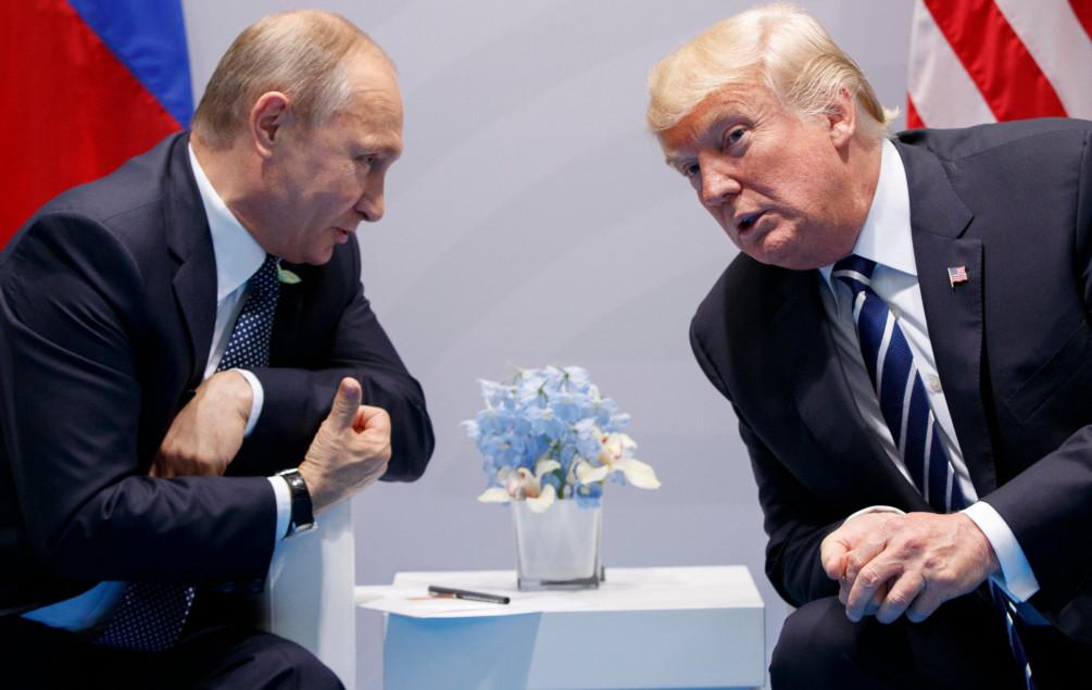Vladimir Putin i Donald Tramp - Avaz