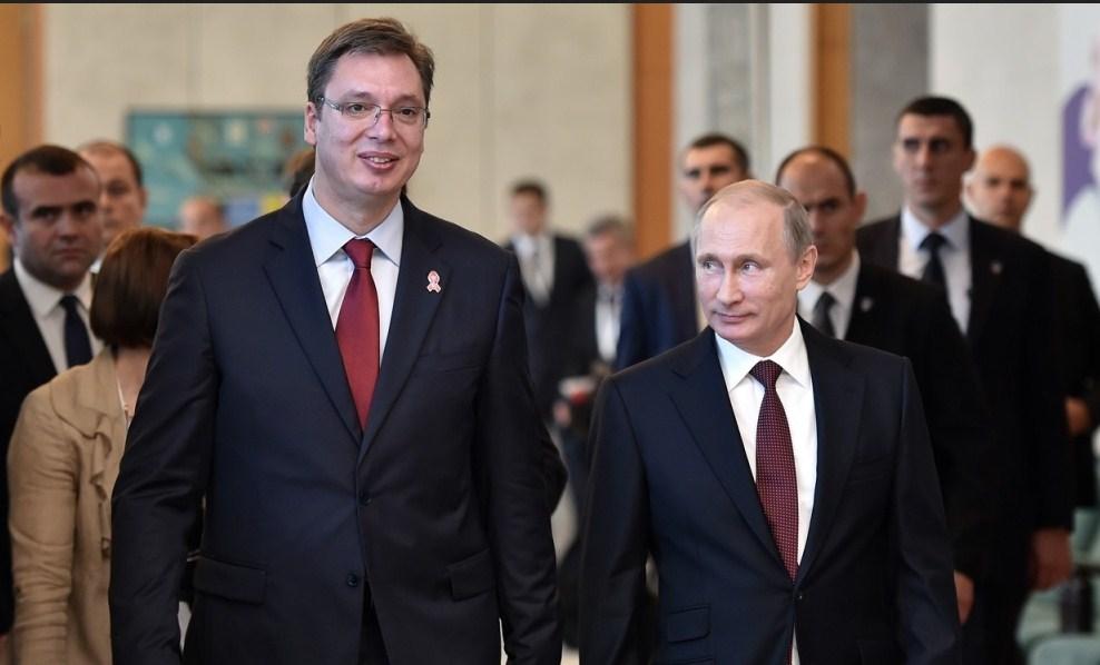 Vučić i Putin prilikom prošle posjete ruskog predsjednika Srbiji - Avaz