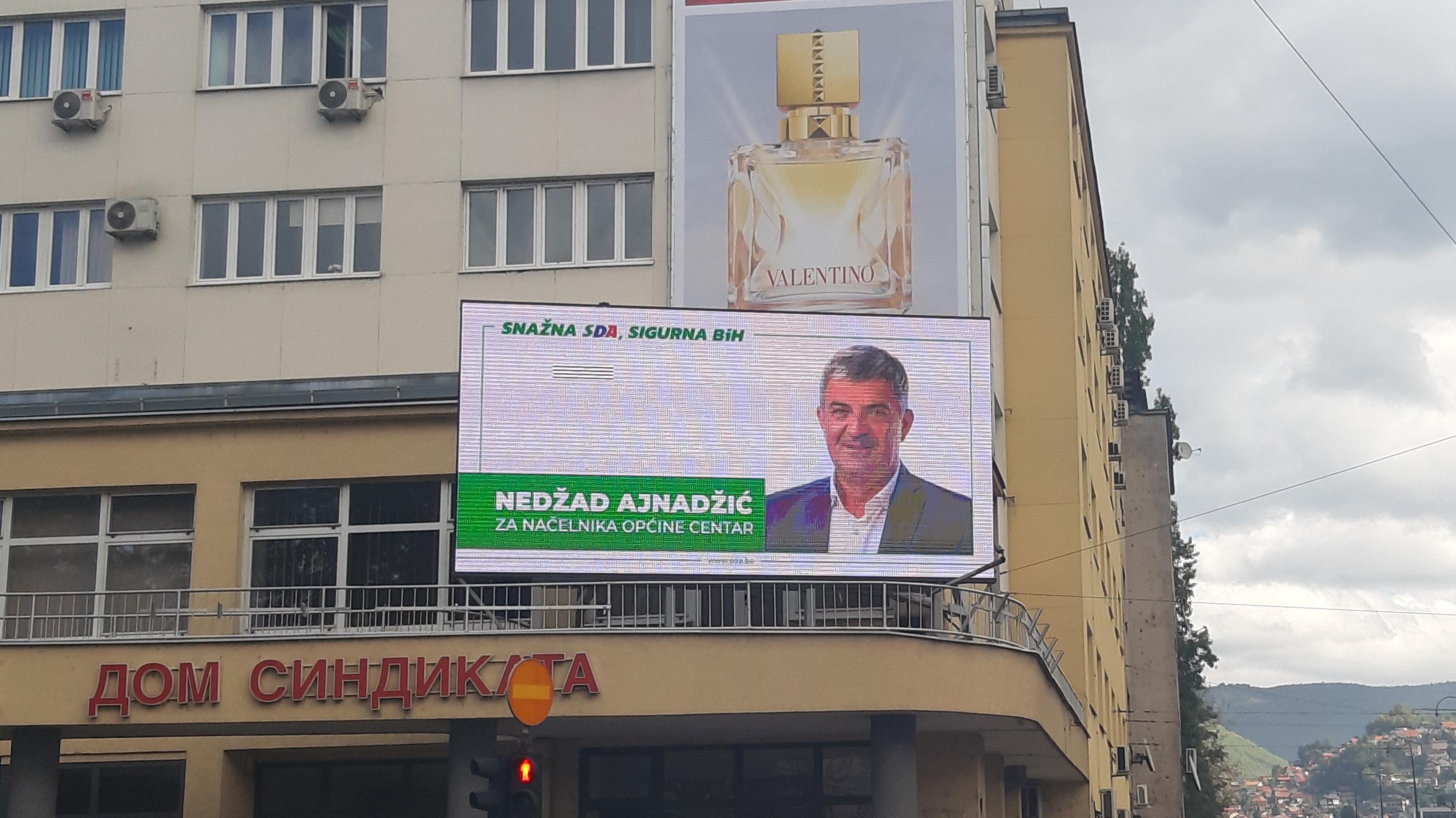 Izborni plakati u Sarajevu - Avaz