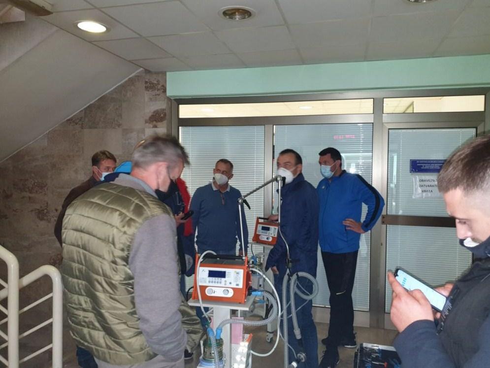 Neispravna oba respiratora "Srebrene maline" dopremljena u Kantonalnu bolnicu Goražde