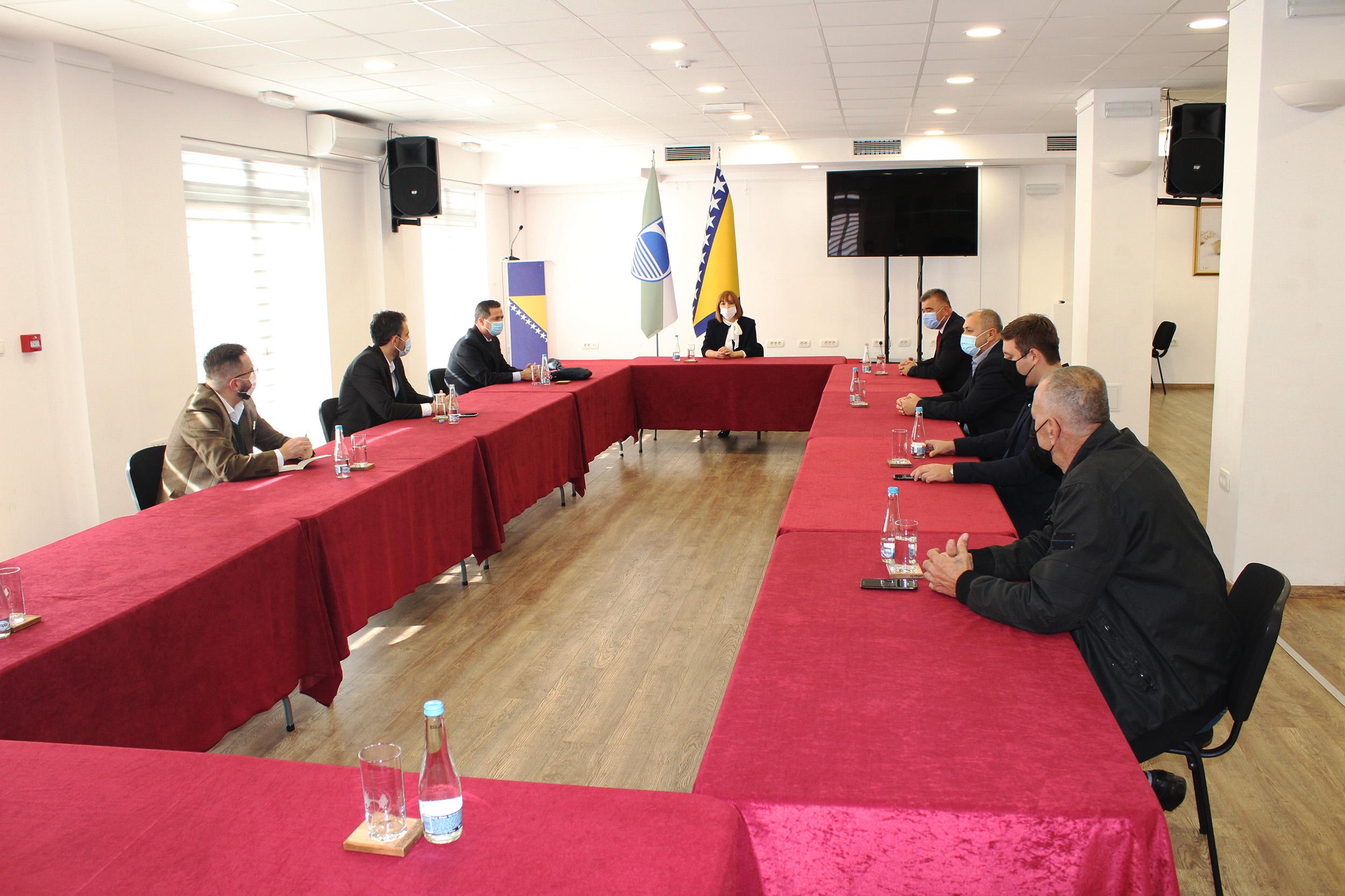 Sastanku je prisustvovao i nosilac gradske liste Koalicije dr. Zlatko Guzin - Avaz
