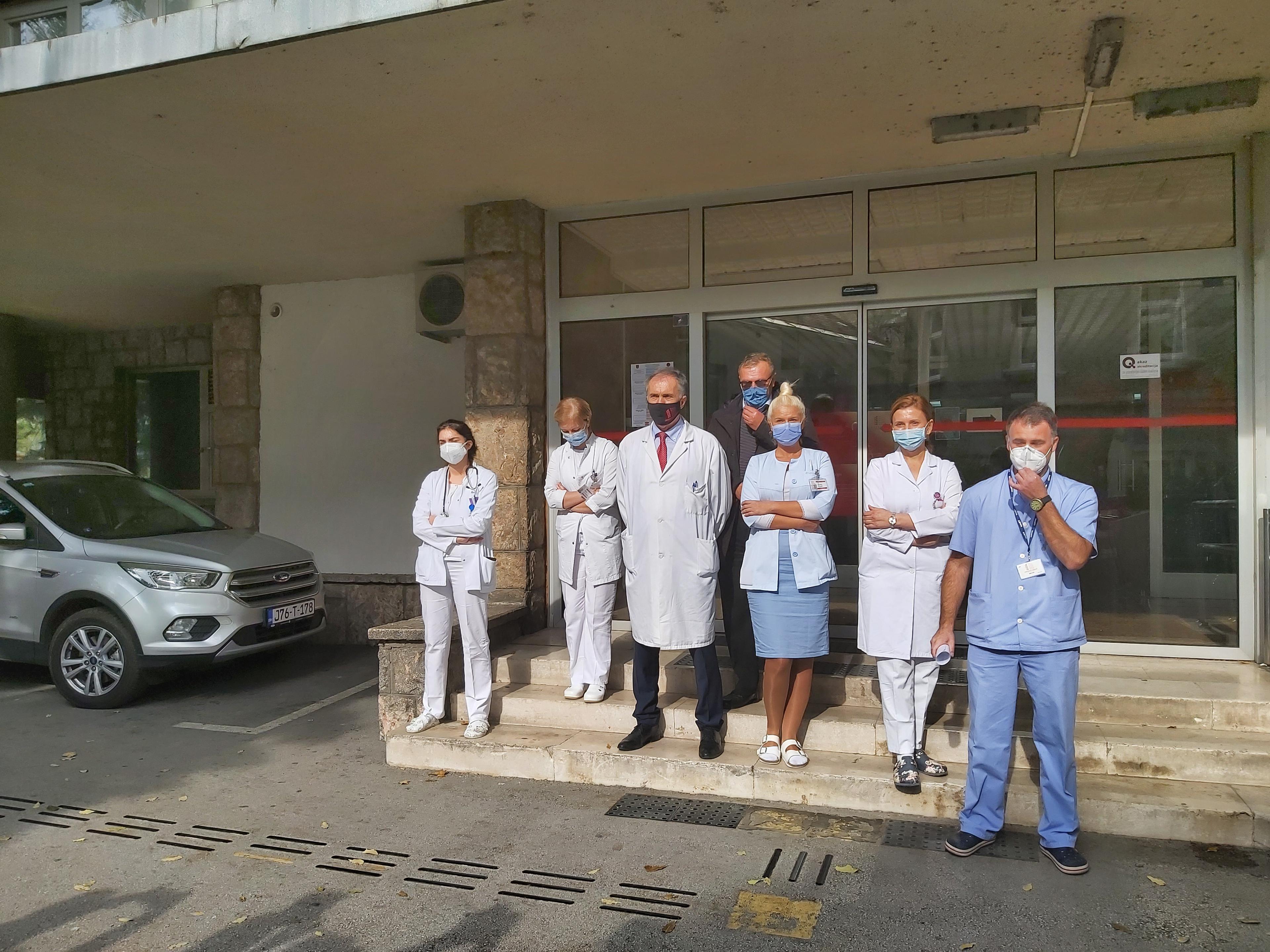 Konferencija infektivnog odjela Opće bolnice "Prim. dr. Abdulah Nakaš" - Avaz