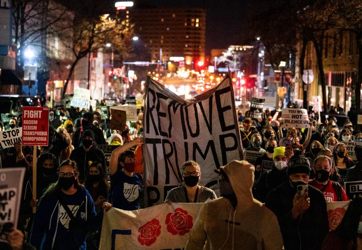 Mirni protesti pod sloganom "Prebrojite sve glasove" su održani i u Detroitu, Čikagu, Filadelfiji - Avaz