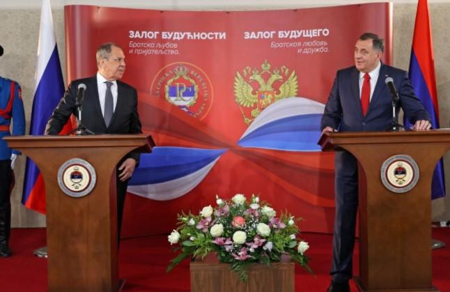 Lavrov i Dodik: Diplomatski skandal - Avaz