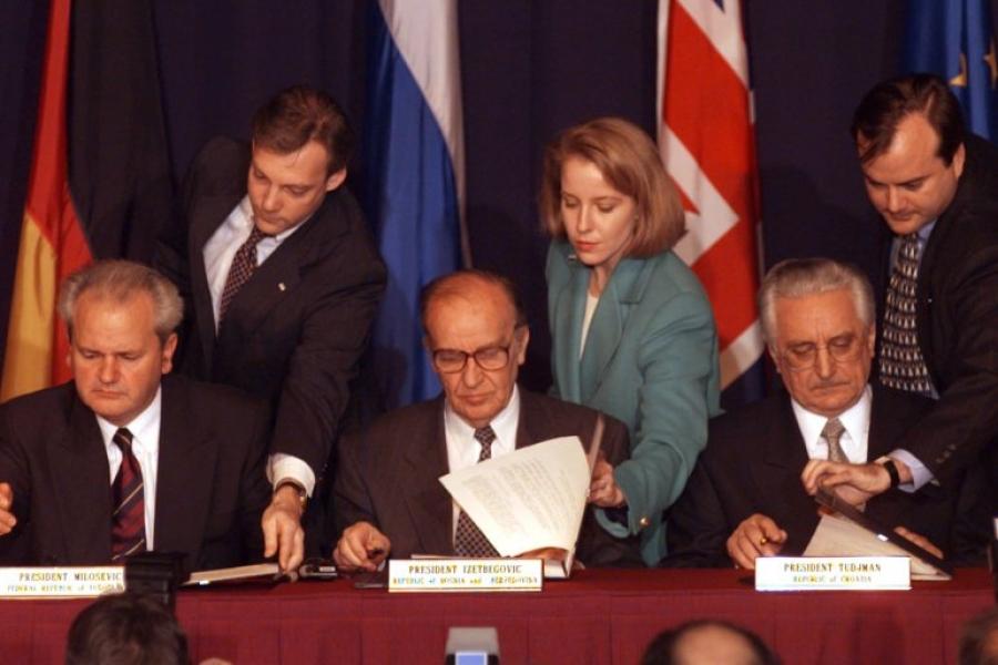 Sa potpisivanja Dejtonskommirovnog sporazuma - Avaz
