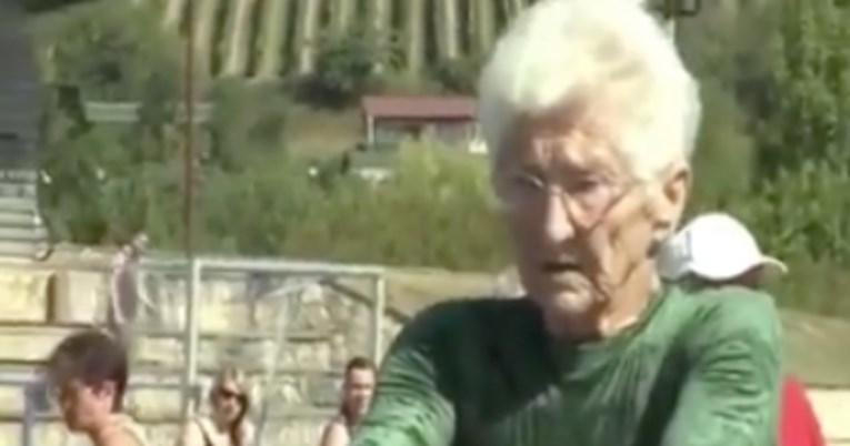 Simpatična baka je najstarija gimnastičarka na svijetu