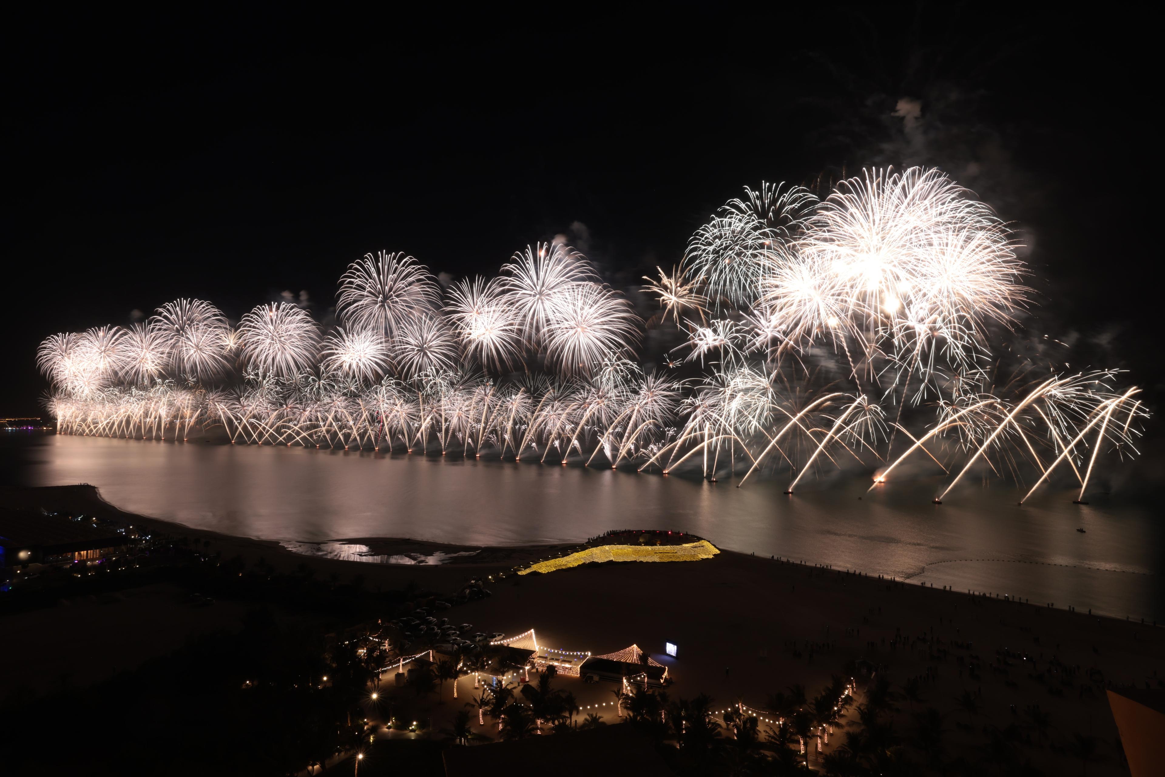 Spektakularni vatrometi u Ujedinjenim Arapskim Emiratima
