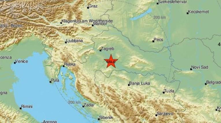 Zemljotres je zabilježen na dubini od 2 kilometra - Avaz