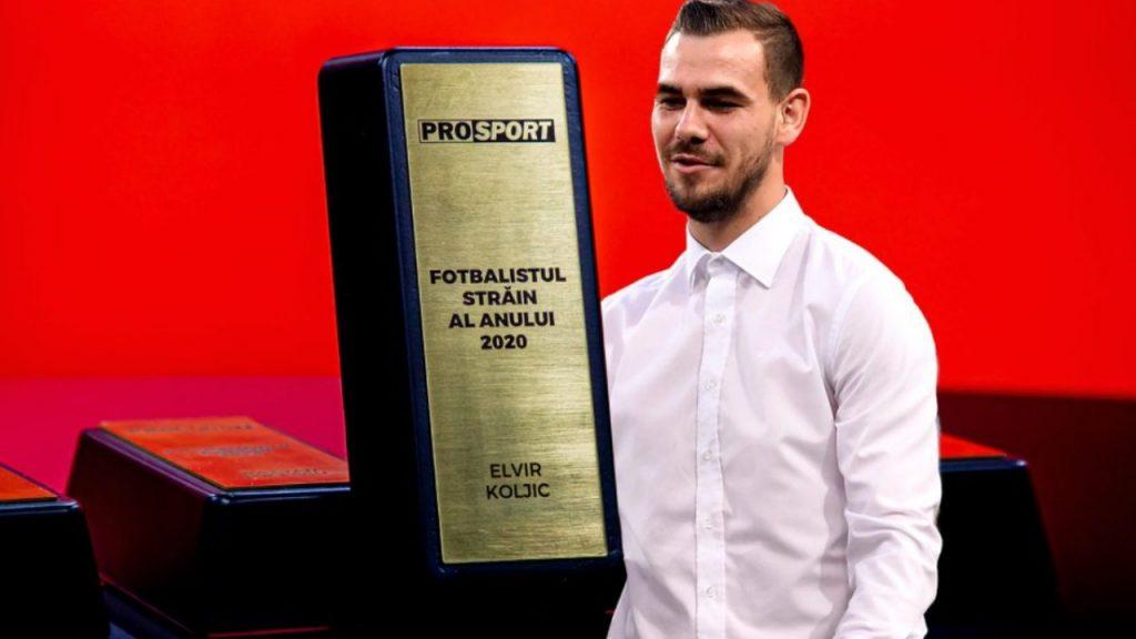 I pored teške povrede, Koljić proglašen za najboljeg stranog igrača Rumunije