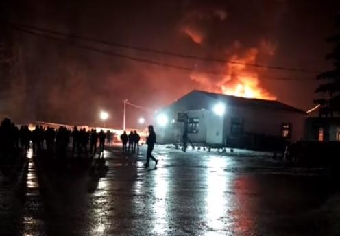 Požar u kampu u Blažuju - Avaz
