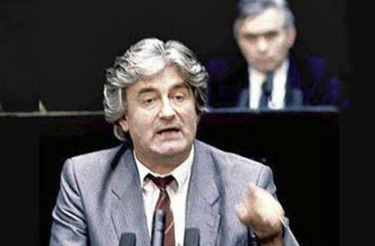 How war criminal Radovan Karadžić announced the founding of Republic of Srpska