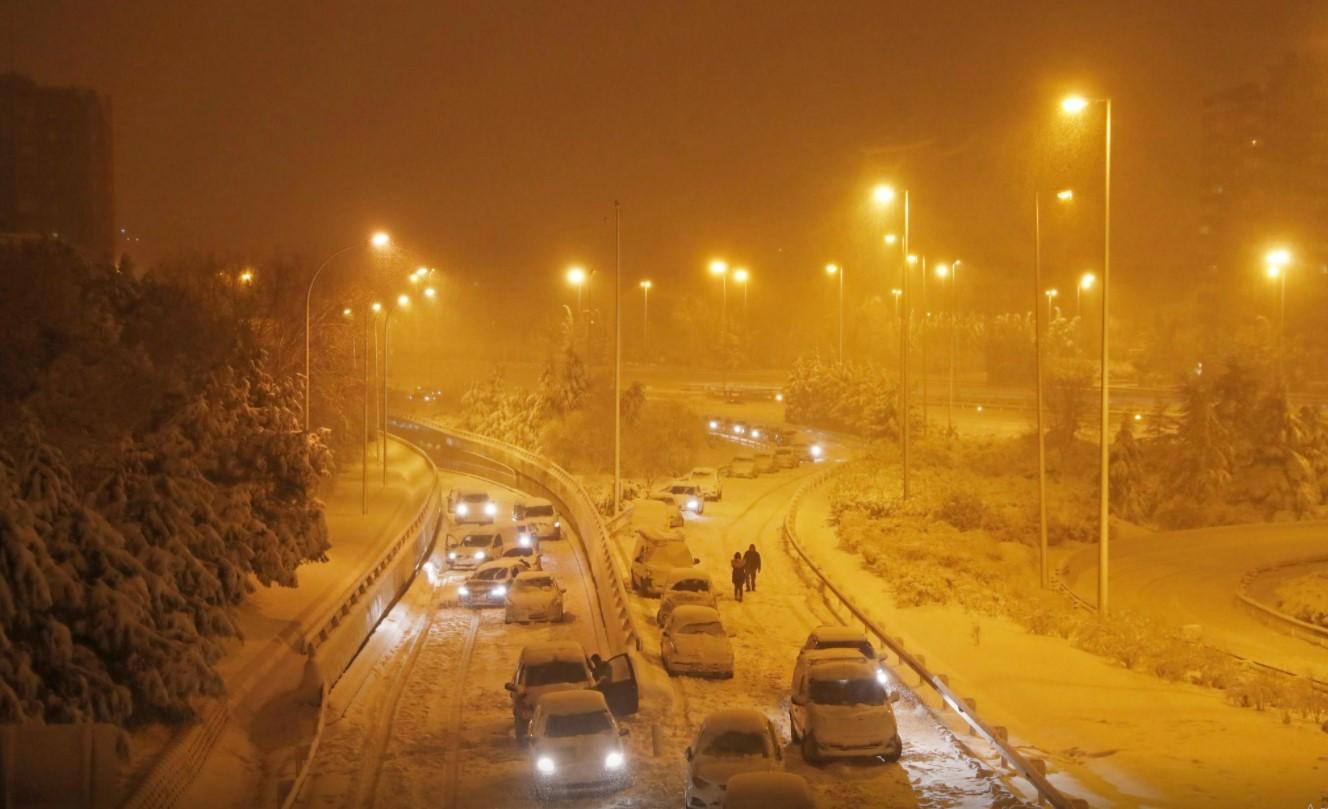 Snježna oluja Filomena izazvala probleme širom Španije - Avaz