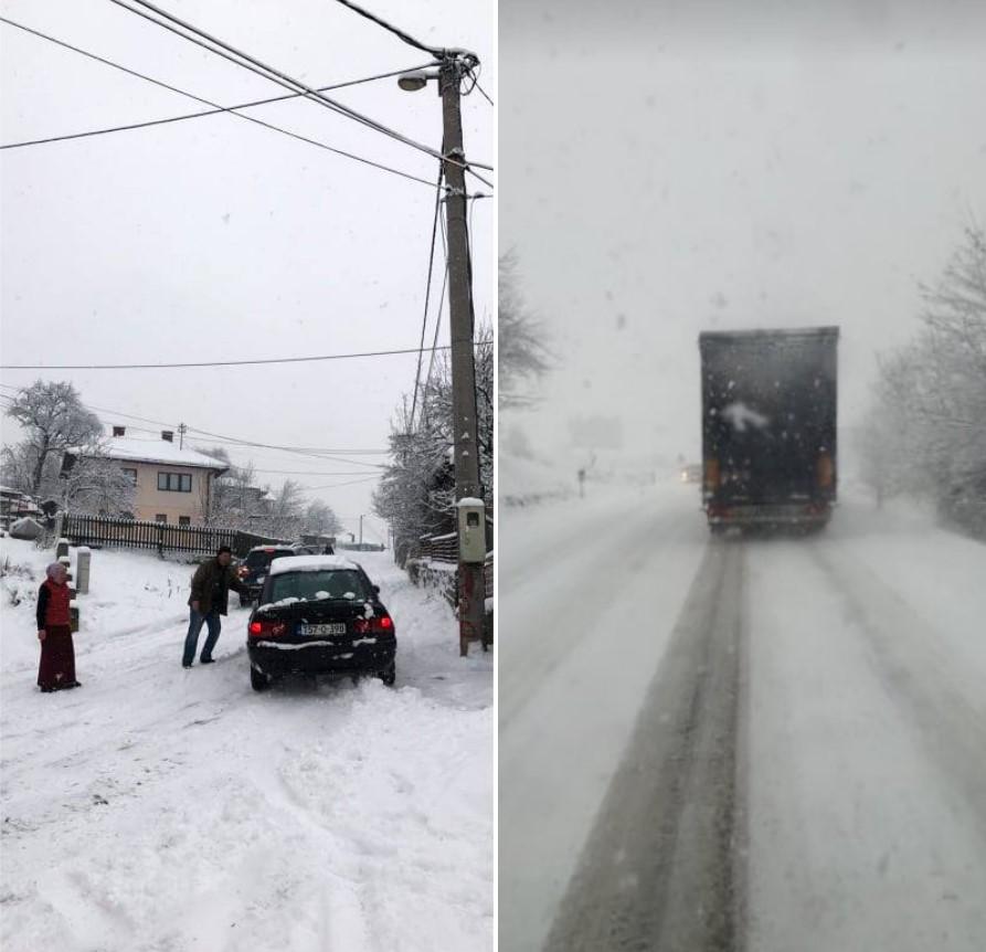 Snijeg izazvao haos na bh. cestama: Ovo su najopasniji putni pravci