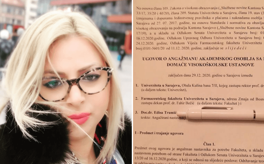 Profesorica Edisa Trumić za "Avaz" nakon otkaza: Nisam studente nazvala kerovima, asistent me snimao