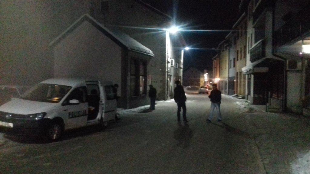 Policija na mjestu tučnjave u Fojnici - Avaz